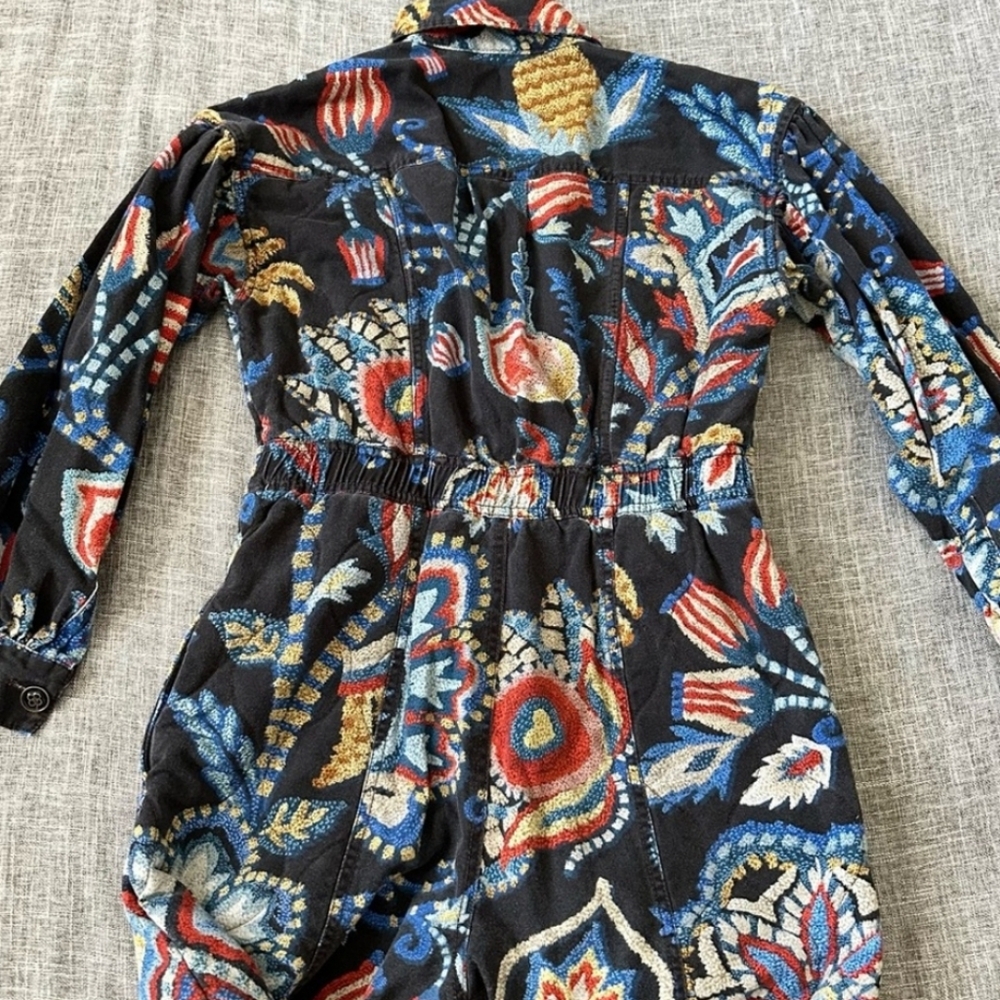 Farm Rio Floral Printed Jumpsuit